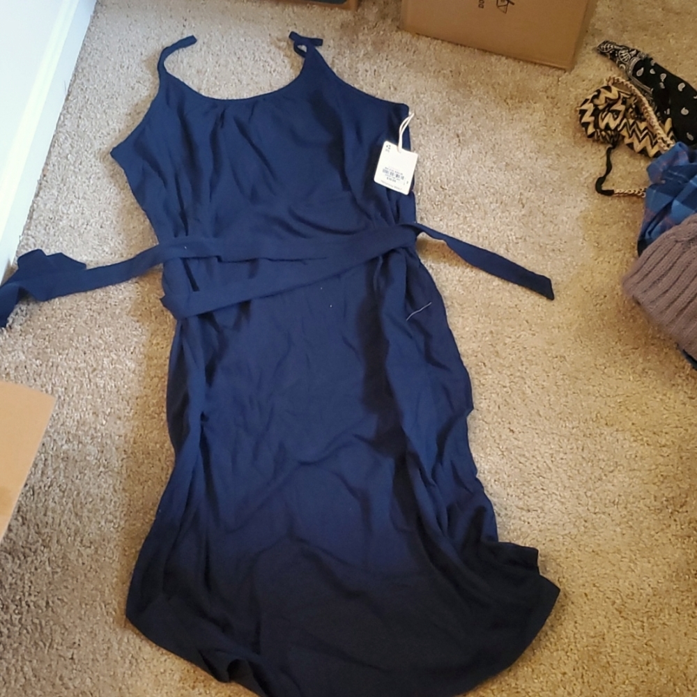 A.n.a navy dress